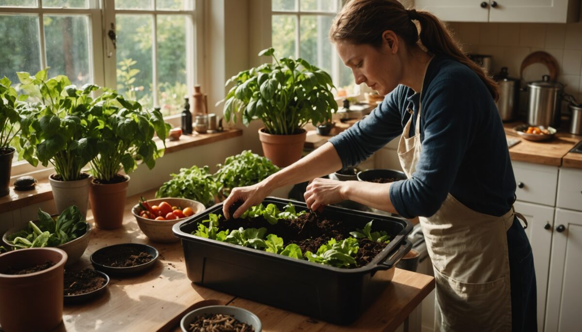 Lombricomposteur : Transformez vos déchets en trésor naturel, directement à la maison