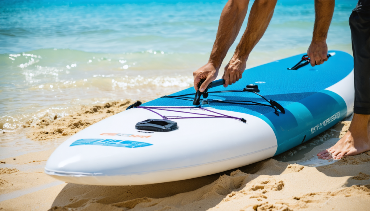 découvrez notre guide pratique pour dégonfler facilement et rapidement votre planche de paddle gonflable, avec des astuces simples pour un rangement optimal.