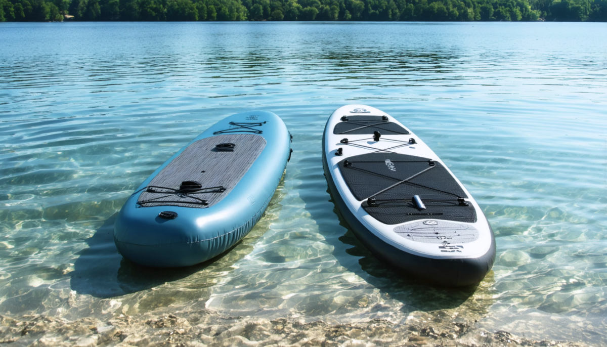 découvrez notre guide complet pour choisir entre un paddle gonflable ou rigide, et trouvez l'option idéale pour vos aventures nautiques.